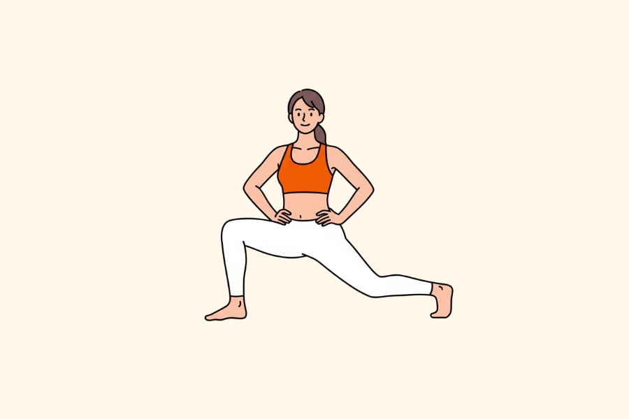 Übung 2: Hüftbeuger-Dehnung